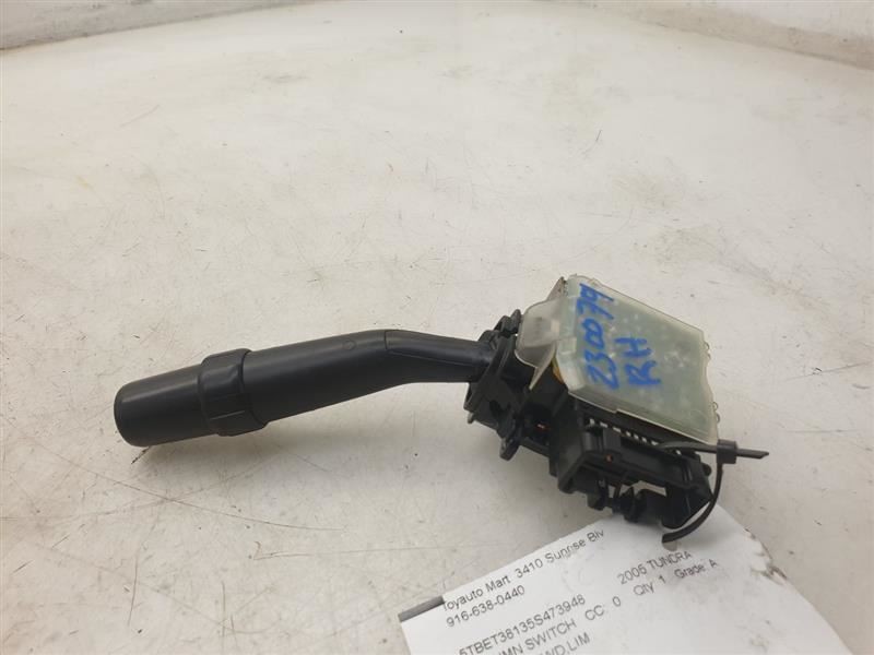 05 06 TOYOTA TUNDRA LIMITED COLUMN SWITCH PASSENGER RIGHT WIPER