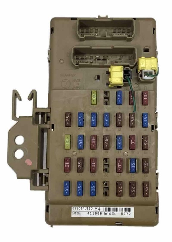 2014 2015 SUBARU FORESTER 2.5L JUNCTION BLOCK BOX ASSY OEM 82201FJ110