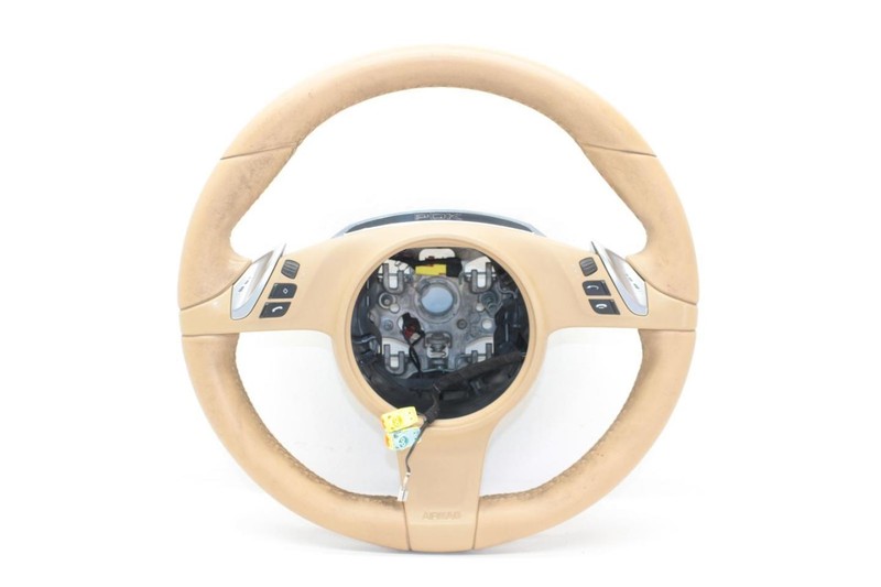 2013 Porsche Boxster 2.7L Tan Steering Wheel Assembly
