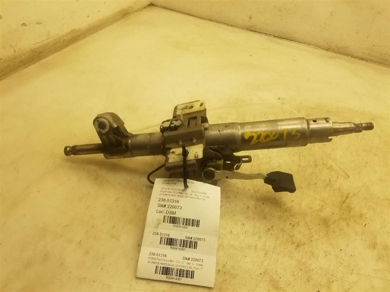10-18 TOYOTA SEQUOIA AT FWD 5.7L V8 STEERING COLUMN ASSEMBLY