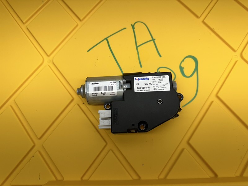 2012-2018 AUDI A6 A7 S6 S7 RS7 PORSCHE CAYENNE - SUNROOF SUN MOON ROOF MOTOR OEM