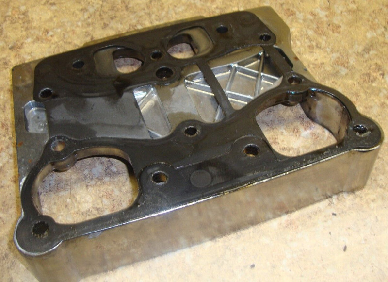 2001 Harley Davidson HD FXDL Dyna Glide Engine Cam Shaft Cover Panel Valve Motor