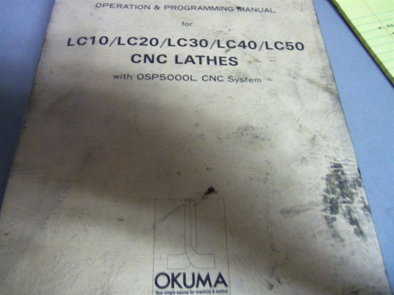 Okuma Operations & Programming Manual LC10/LC20/LC30/LC40/LC50 #173