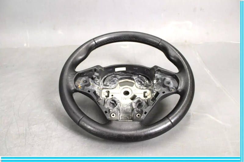 12-18 BMW 320i 328i F30 3 Spoke Sport Steering Wheel Leather Black 62560181D OEM
