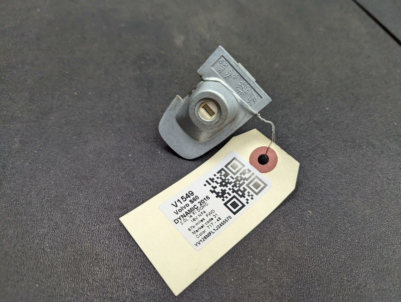 Front Left Door Lock Cylinder 2018 Volvo S60 31276333 2011-2014 2015 2016 2017