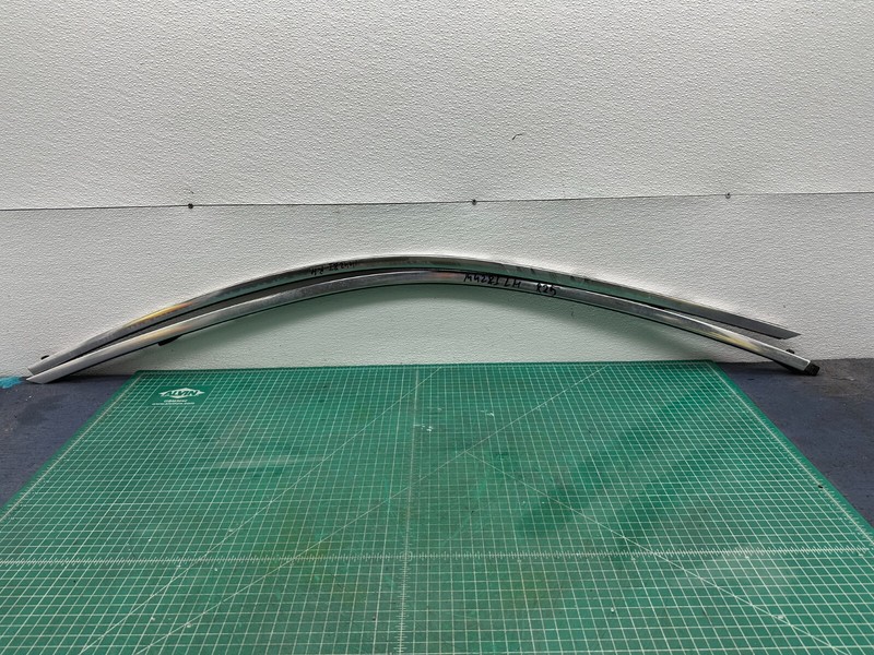 14-20 BMW F32 Coupe LEFT RIGHT UPPER DOORS BEZEL CHROME STRIP TRIM OEM