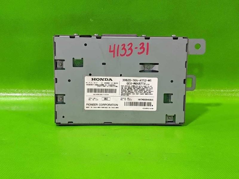 09-14 ACURA TL SATELLITE RADIO CONTROL MODULE OEM 4133-31