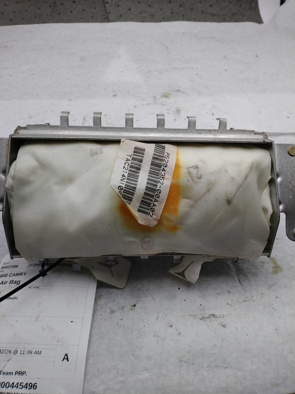 2000-2001 Toyota Camry Instrument Panel Air Bag OEM Red 7397006060B0 Used