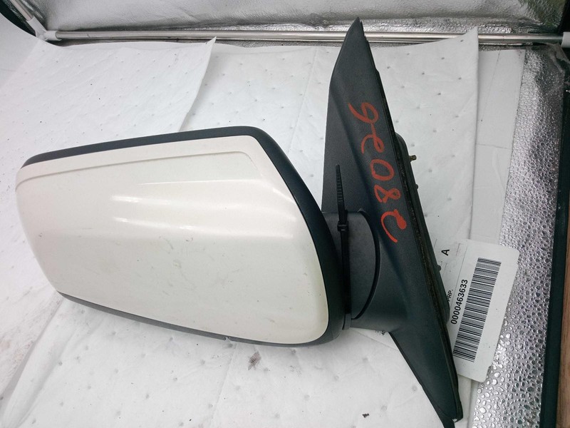 2013 Lincoln MKS Right Door Mirror Assembly White OEM Used 139K Miles