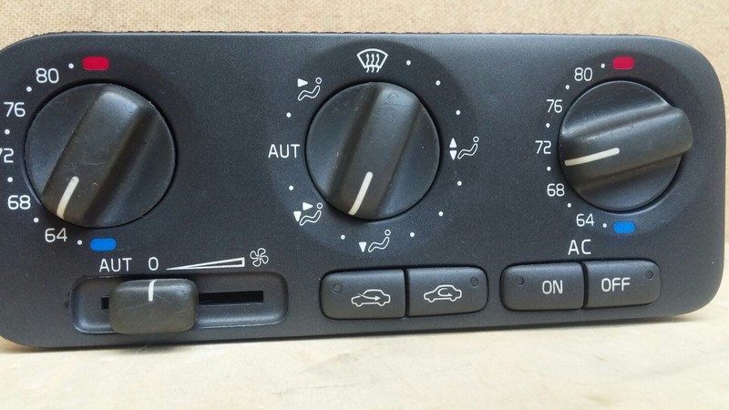 98-2003 VOLVO S70TEMPERATURE AC HEAT CLIMATE CONTROL UNIT OEM 9171800/98W37E
