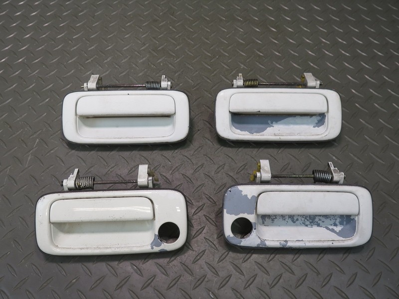 1991-1994 TOYOTA LAND CRUISER FJ80 FRONT & REAR SIDE EXTERIOR DOOR HANDLE SET