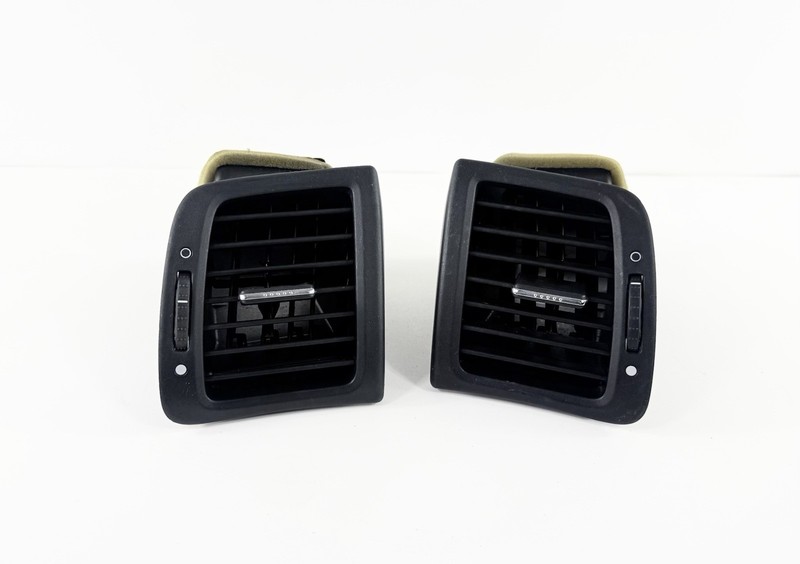 2007-2009 Acura RDX Driver & Passenger Side Set Dash Air Vent Climate Black OEM