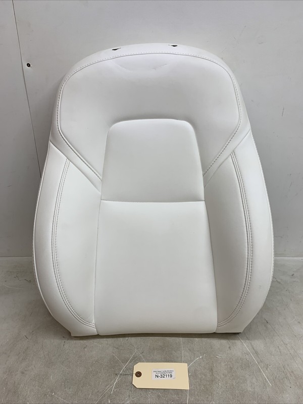 2017-2023 Tesla Model 3 / Y Passenger Right Front WHITE Seat Back w/Bag 32119 UP