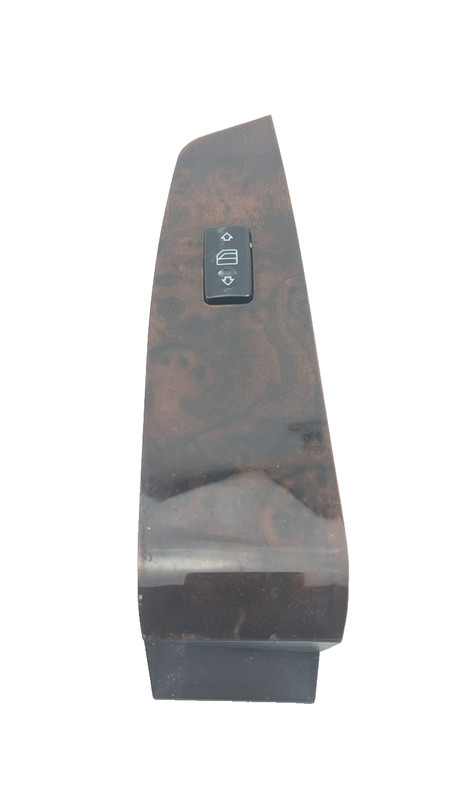 00-06 w220 MERCEDES S500 FRONT PASSENGER RIGHT WINDOW SWITCH WOOD