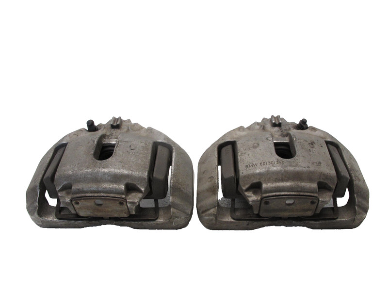 11-19 BMW F10 535i 640i ABS DISC BRAKE CALIPER LEFT RIGHT FRONT SET OEM 102523