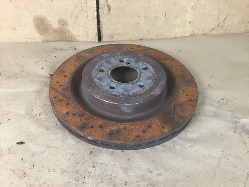 Mercedes C63 S W205 2015 Rear Left Driver Brake Disc Rotor 15-20 ; :A
