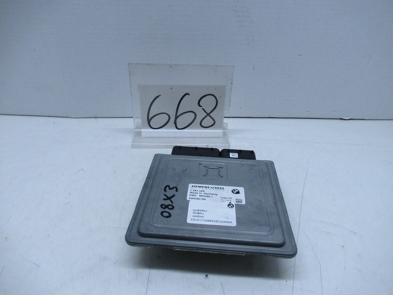 2008 BMW E83 X3 3.0L N52 ENGINE CONTROL MODULE ECU ECMOEM