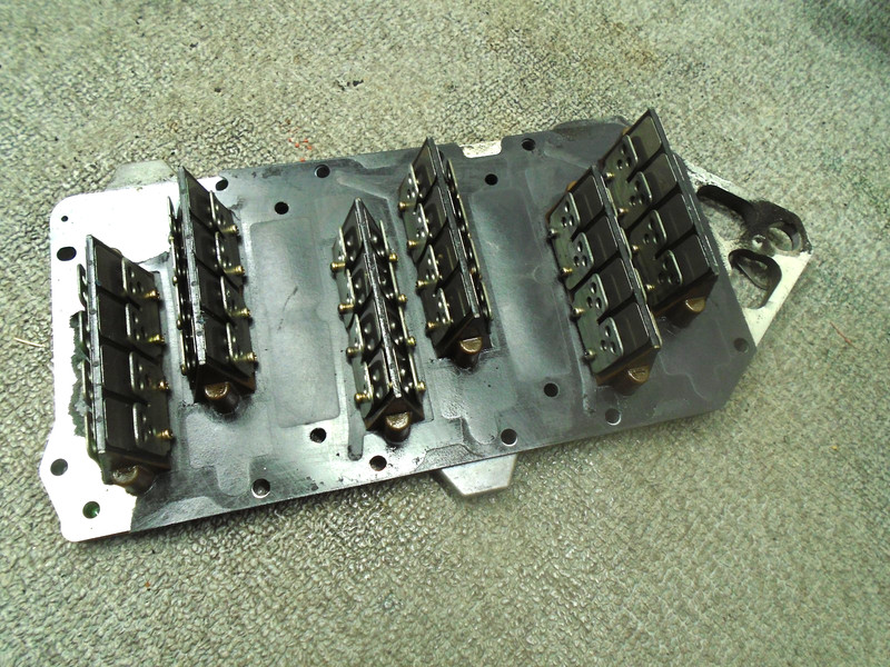 OEM MERCURY OPTIMAX 135 150 HP REED BLOCKS & ADAPTER PLATE 116455 855420T02