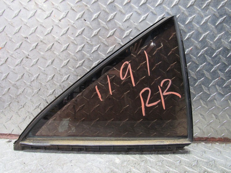 07- 11 TOYOTA CAMRY RIGHT PASSENGER REAR VENT GLASS NORTH AMERICA BUILT HYBRID