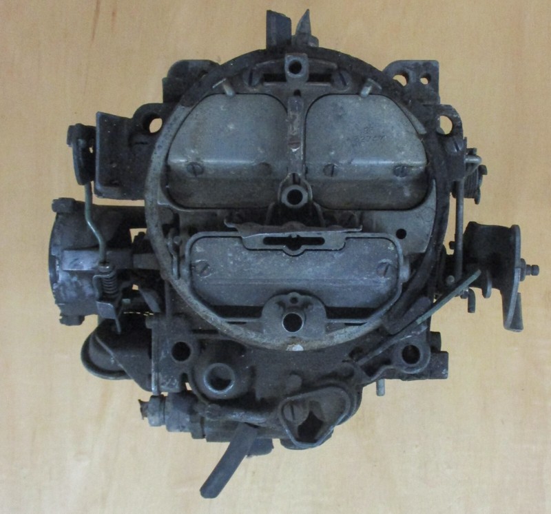 USED 4 BARREL ROCHESTER Q-JET CARBURETOR 17056218 0146 R4-M4MC 1975-77 CHEVY/GMC