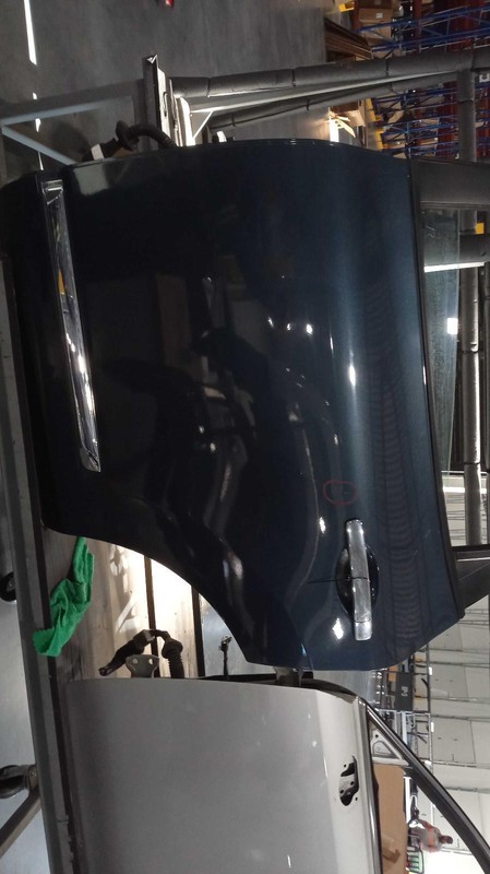 2014 Nissan Rogue Left Rear Door Blue PW PL 4DR SUV 61000 Miles OEM Parts