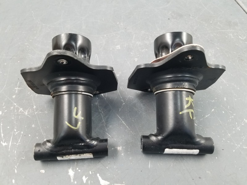 2008 Porsche 911 Turbo 997 Front Bumper Impact Absorbers #08382 X1