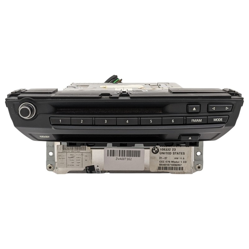 07-10 BMW X5 X6 Radio Stereo CD Player Receiver Navigation System 65839147619