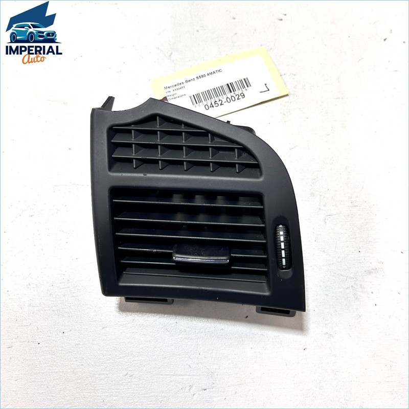 07-13 Mercede S550 CL550 Driver Side Dashboard Dash AC A/C Air Vent Black OEM
