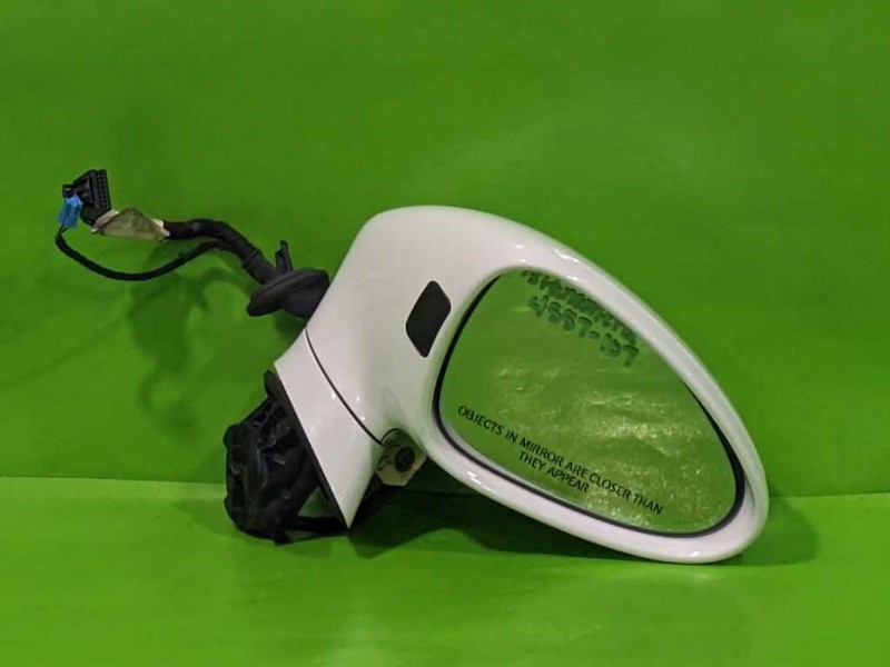 11-14 PANAMERA PASSENGER RIGHT SIDE VIEW MIRROR WHITE OEM 4557-107