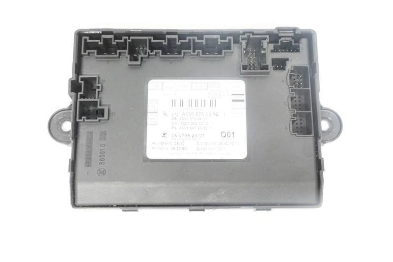 07 08 09 MERCEDES-BENZ S550 W221 REAR LEFT DRIVER SIDE DOOR CONTROL MODULE OEM