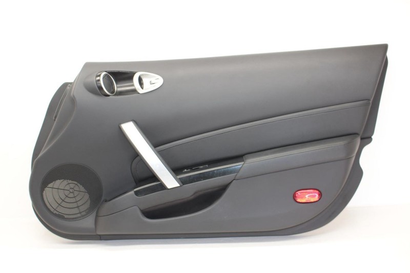 05-06 Nissan 350Z 3.5L Coupe Black Passenger Right Front Door Trim Panel
