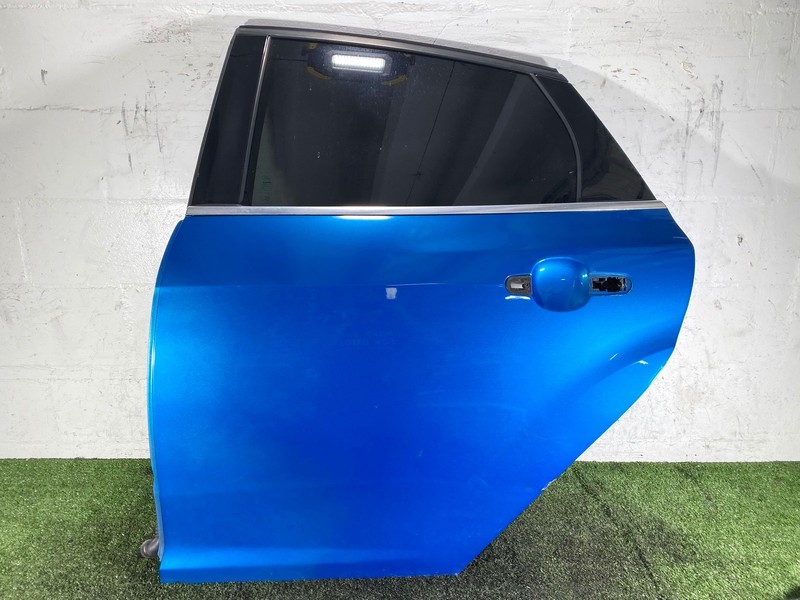 12-18 FORD FOCUS REAR LEFT LH SIDE DOOR SHELL SKIN PANEL W/ WINDOW GLASS OEM