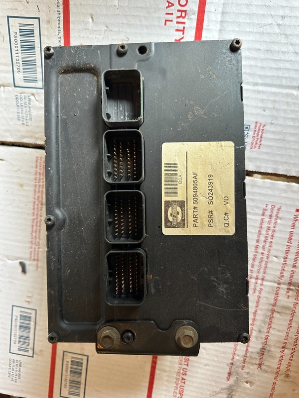 07 CHARGER MAGNUM 300 ENGINE 5.7 COMPUTER ECU PCM EBX P05094805AF