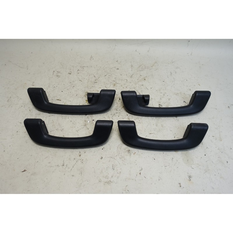 17-23 BMW G30 5-Series G20 F30 Roof Grab Handle Set of 4 Front Rear Black OEM