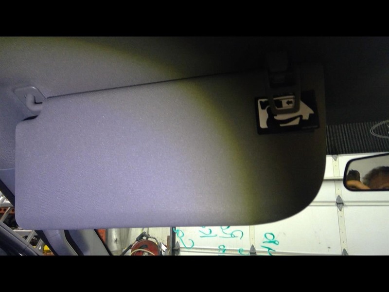 Driver Sun Visor Crew Cab Without Mirror Fits 15-17 FORD F150 PICKUP 1702195