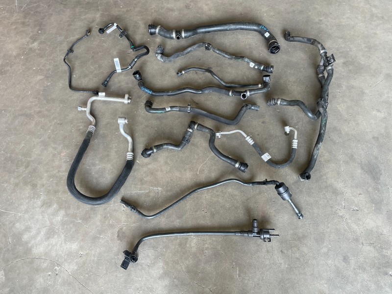 20-23 Toyota Supra Radiator Coolant AC Conditioning Hose Tube Pipe Set 1565 OEM
