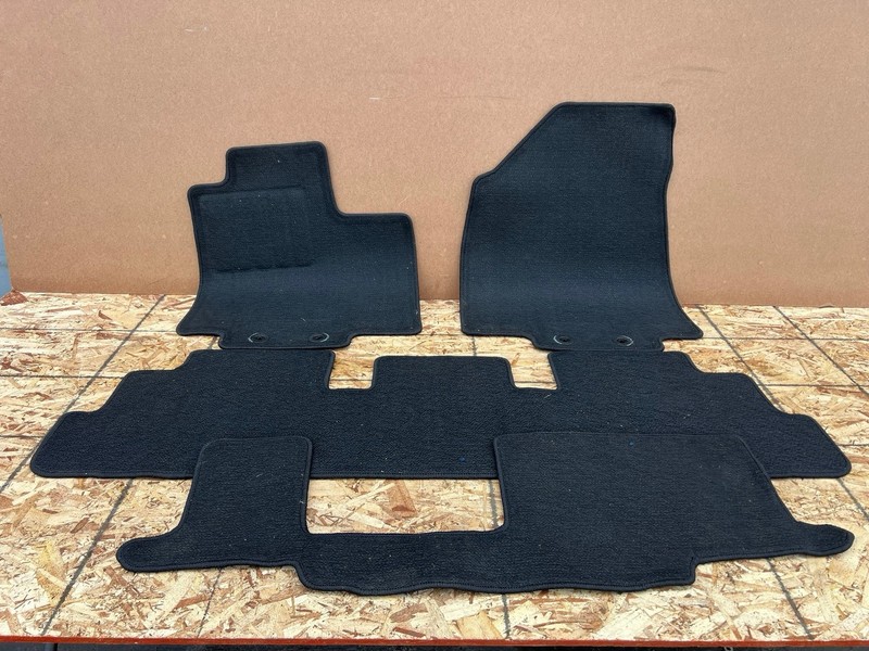 INFINITI QX60 2022-2026 OEM FRONT REAR LEFT RIGHT FLOOR MATS ASSEMBLY (BLACK)