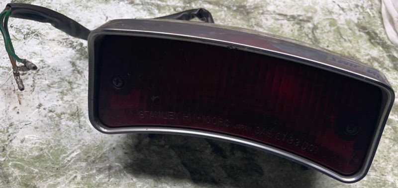 1986 Honda Shadow VT1100 VT 1100 C Rear Back Fender Tail Brake Light 1987 E10
