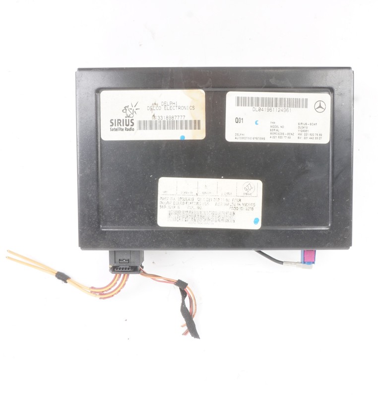 2007-2009 Mercedes S550 W221 Sirius Satellite Receiver Module Unit OEM