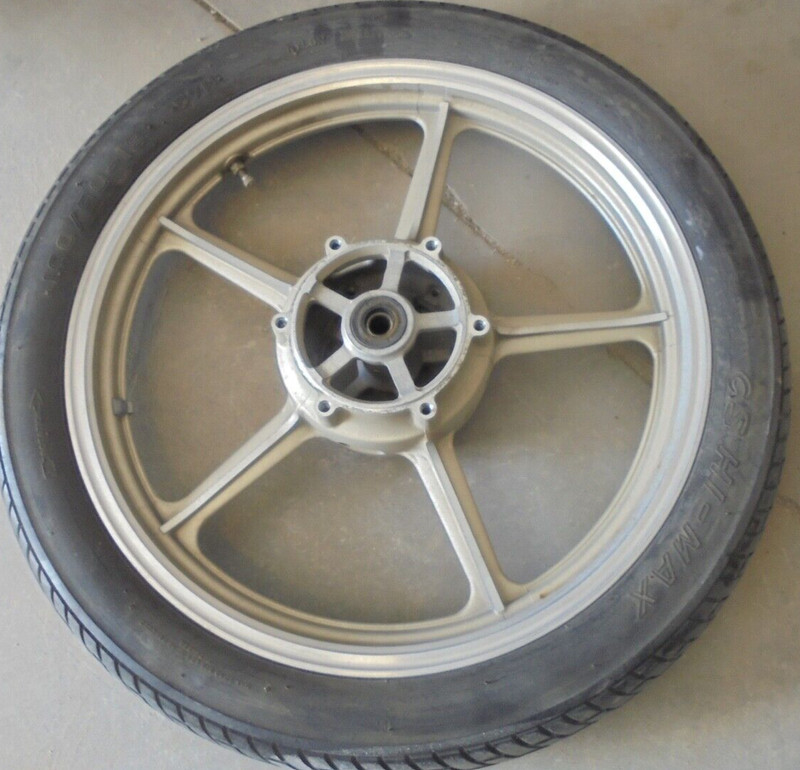 1995 1994 1993 Yamaha XV750 XV 750 Virago Front Rim Tire Wheel 100/90-19 19" #93