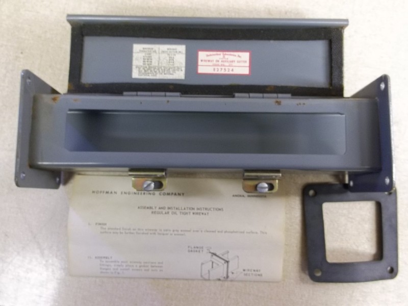 Underwriters Laboratories E27524 Wireway Or Auxilliary Gutter w/ Gasket