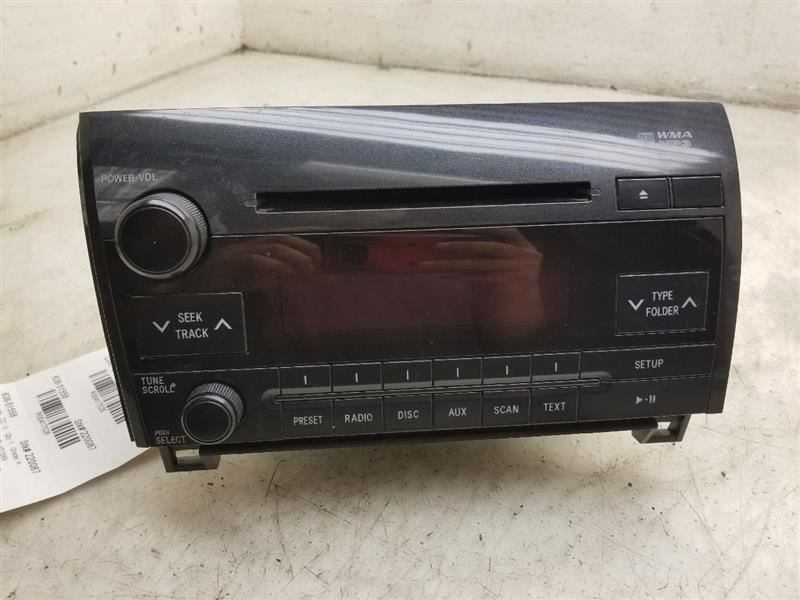 10-13 TOYOTA SEQUOIA RADIO/STEREO AUDIO RECEIVER UNIT ASSEMBLY