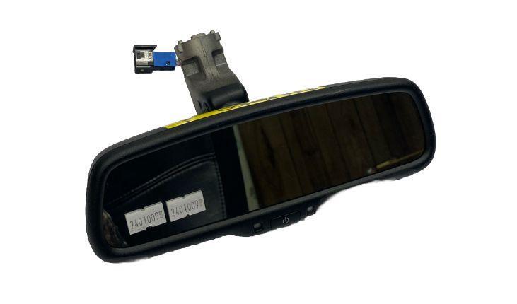 Alfa Romeo Giulia rear view mirror 17 21 auto dimming black assy OEM 156109498