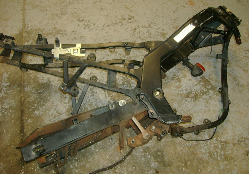 2006 Suzuki GS500FH Main Frame Completely Straight Swing arm GS500 GS 500
