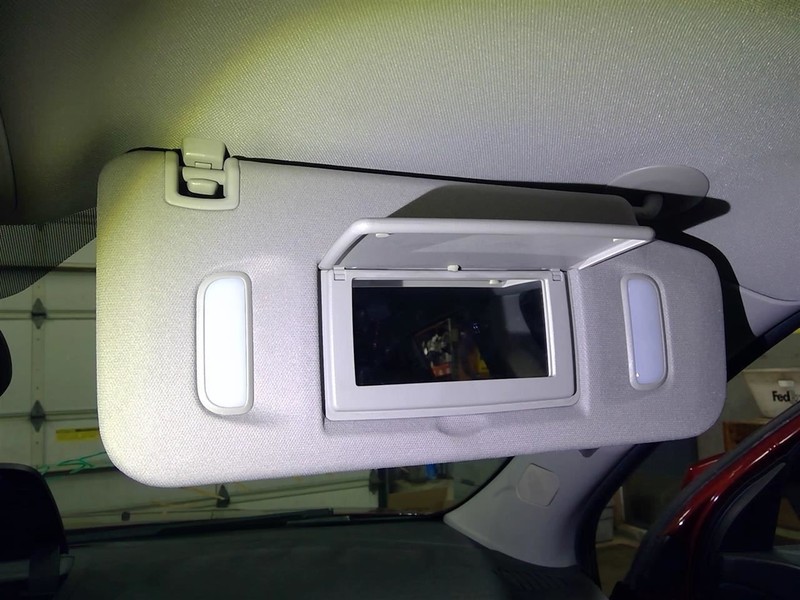 Passenger Sun Visor VIN J 11th Digit Limited Fits 07-17 ACADIA 1772646