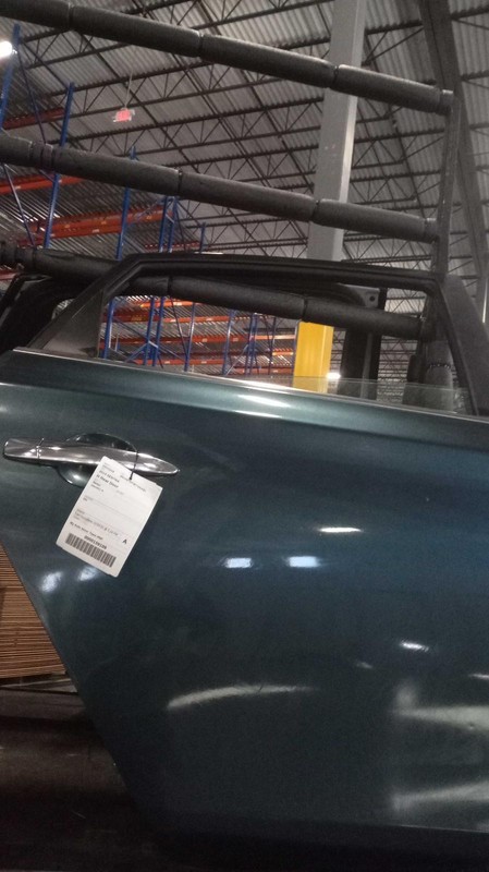 2014 Nissan Sentra Rear Right Door Blue OEM Used 120K Miles - Part #231204