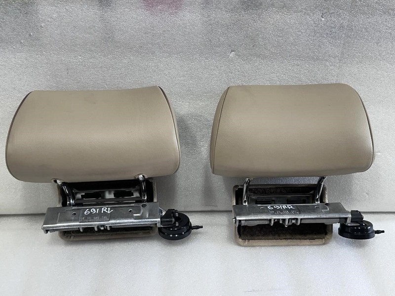 1994 1995 1996 1997 1998 1999 MERCEDES S420 S500 W140 REAR SEAT HEADRESTS BEIGE