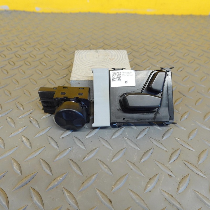 2017-2024 CHRYSLER PACIFICA FRONT LEFT SEAT ADJUSTMENT SWITCH SET OEM 68233963AC