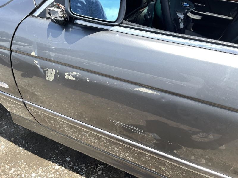 1998-2003 BMW 540i Left Driver Side Front Door Gray