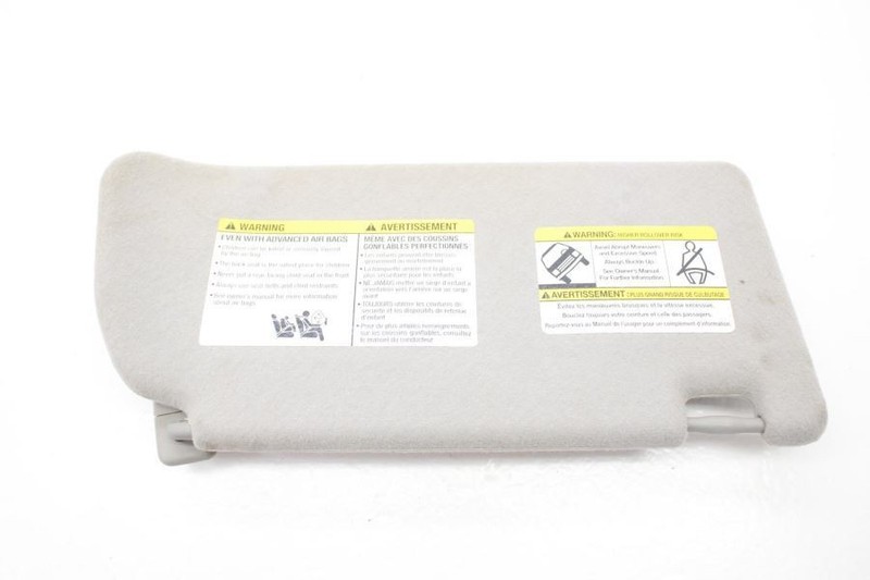 2007-2010 Nissan Xterra 4.0L AT 4X2 Driver Left Side Sun Visor Assembly